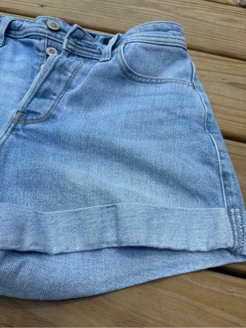 Hollister High-Rise Denim Shorts